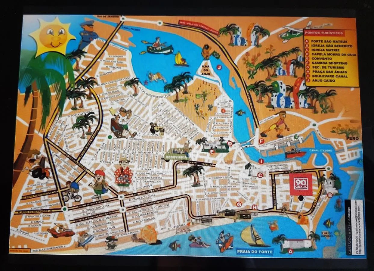 Praia Hostel 90 Graus Cabo Frio Brazil