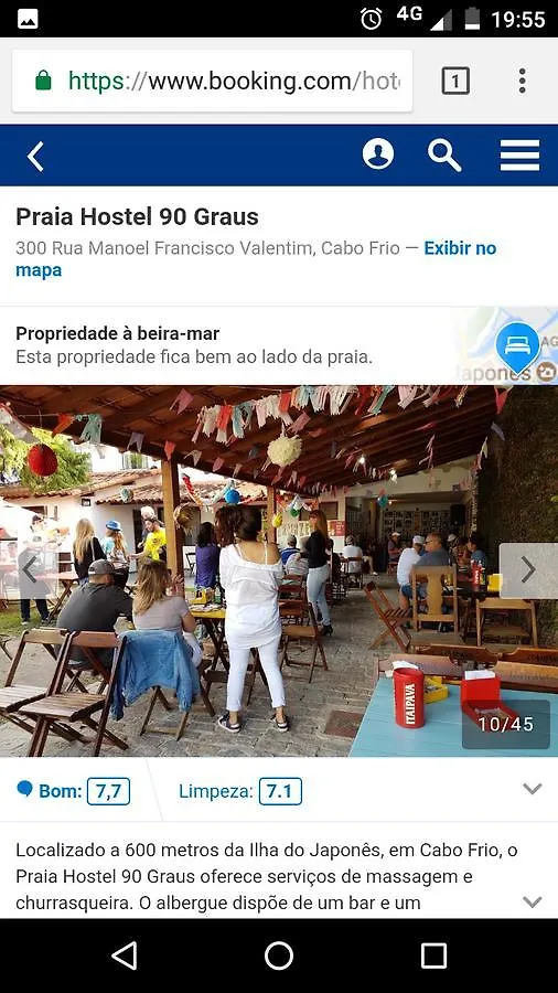 Praia Hostel 90 Graus Cabo Frio